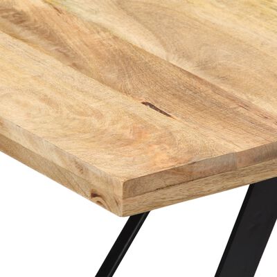 vidaXL Table à manger 180x90x76 cm Bois de manguier massif