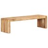 vidaXL Meuble TV 120x33x33 cm Bois d'acacia massif