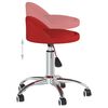 vidaXL Tabouret de massage Rouge bordeaux Similicuir