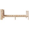 vidaXL Cadre de lit avec t&ecirc;te de lit sans matelas 90x190 cm