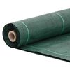 vidaXL Membrane anti-mauvaises herbes vert 2x25 m PP