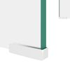 vidaXL Meuble TV/pour moniteur 60x25x11 cm verre transparent