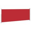 vidaXL Auvent lat&eacute;ral r&eacute;tractable de patio 180x500 cm Rouge