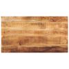 vidaXL Dessus de table rectangulaire bois massif de manguier brut
