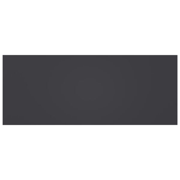 vidaXL Panneaux de biblioth&egrave;que 4 pcs Gris 100x40x1,5 cm Agglom&eacute;r&eacute;