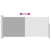 vidaXL Auvent lat&eacute;ral r&eacute;tractable 140 x 300 cm Gris