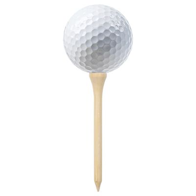 vidaXL Tee de golf 1000 pcs 54 mm bambou