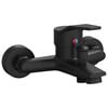 vidaXL Robinet de Douche Mixer Noir G 1/2 pouces
