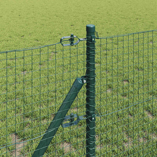 vidaXL Poteau de cl&ocirc;ture. Vert 50 x 0,5 m (25 x 25 mm maille)