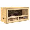 vidaXL Terrarium Marron 80 x 40 x 40 cm OSB