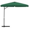 vidaXL Parasol d'ext&eacute;rieur avec m&acirc;t en acier 300 cm vert
