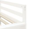 vidaXL Lit mezzanine enfants avec tour sans matelas bleu 80x200 cm