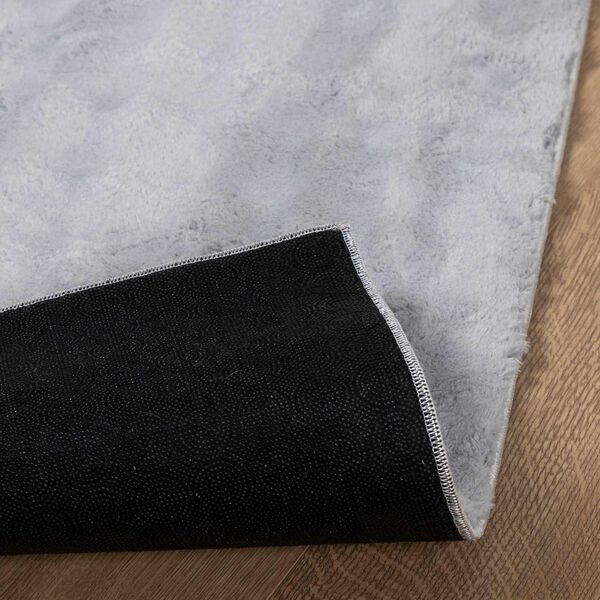 vidaXL Tapis de surface Carr&eacute; Gris 240 x 240 cm