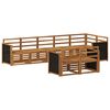 vidaXL Ensemble de canap&eacute;s d'ext&eacute;rieur 7 pc