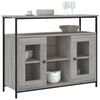 vidaXL Buffet sonoma gris 100x35x80 cm bois d'ing&eacute;nierie
