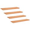 vidaXL Marches d'escalier 4 pi&egrave;ces 110 x 30 x 2 cm Vernis