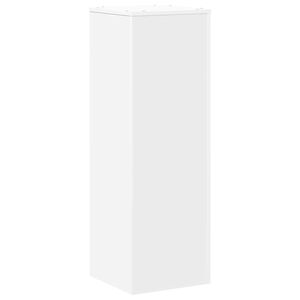 vidaXL Support pour plantes blanc 33x33x100 cm bois d'ing&eacute;nierie