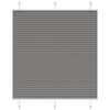 vidaXL Store pliss&eacute; anthracite 115x100 cm largeur du tissu 114,4 cm