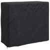 vidaXL Housse pour range-b&ucirc;ches Uni Noir tissu Oxford 420D