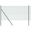 vidaXL Cl&ocirc;ture en fil soud&eacute; pour sol 25 x 1,2 m Acier recouvert de PVC