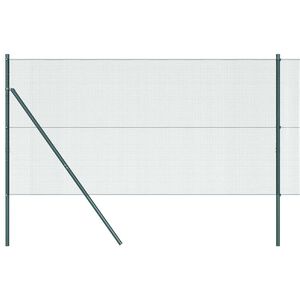 vidaXL Cl&ocirc;ture en fil soud&eacute; pour sol 25 x 1,2 m (l x h)