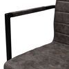vidaXL Chaises &agrave; manger cantilever lot de 6 marron fonc&eacute; similicuir
