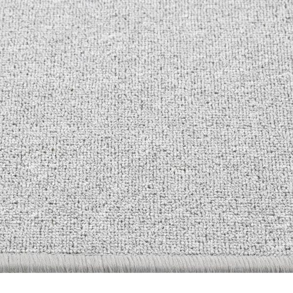 vidaXL Tapis de couloir Gris clair 80x250 cm