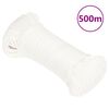 vidaXL Corde de bateau Blanc complet 5 mm 500 m Polypropyl&egrave;ne