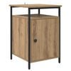 vidaXL Cabinet de chevet Ch&ecirc;ne artisanal 40 x 42 x 60cm