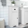vidaXL Armoire de salle de bain BODO blanc 44x30x90 cm