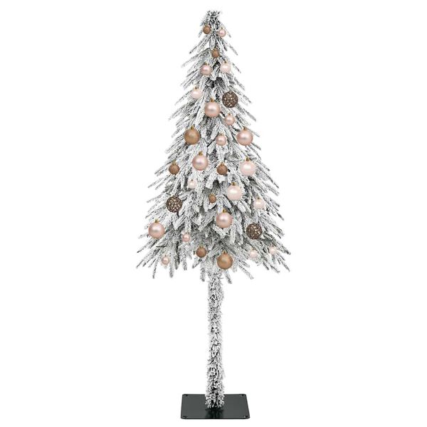 vidaXL Sapin de No&euml;l avec 150 LED Blanc 150 cm PE et Acier
