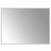 vidaXL Miroir de salle de bain LED Transparent 80 x 60 cm verre tremp&eacute;
