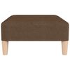 vidaXL Repose-pied Marron 78x56x32 cm Tissu