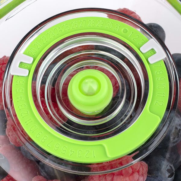 Princess Ensemble de r&eacute;cipients alimentaires 2 pcs S Transparent