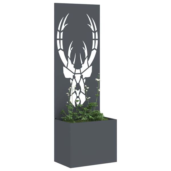 vidaXL &Eacute;cran de confidentialit&eacute; de jardin Anthracite 50 x 140 cm