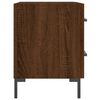 vidaXL Tables de chevet 2 pcs ch&ecirc;ne marron 40x35x47,5 cm