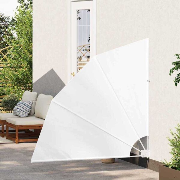 vidaXL &Eacute;cran de confidentialit&eacute; pour balcon Blanc 140 x 140 cm