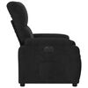 vidaXL Fauteuil inclinable électrique noir tissu microfibre