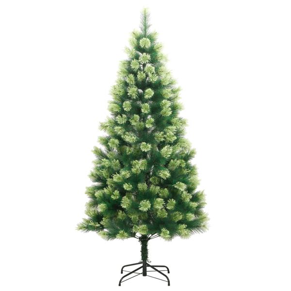 vidaXL Sapin de Noël artificiel à charnières avec support 150 cm