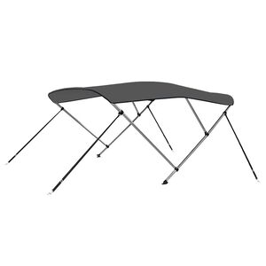 vidaXL Auvent bimini &agrave; 3 arceaux Anthracite 183x140x137 cm