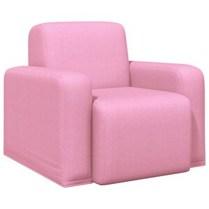 vidaXL Fauteuil Rose Tissu