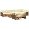 vidaXL Ensemble de canap&eacute;s d'ext&eacute;rieur 9 pc