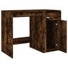 vidaXL Bureau Ch&ecirc;ne fum&eacute; 100x49x75 cm Bois d'ing&eacute;nierie