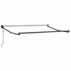 vidaXL Cadre de store r&eacute;tractable &eacute;lectrique Anthracite 3 x 2 m