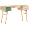 vidaXL Bureau 118x50x75 cm Bois de manguier solide
