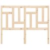 vidaXL Tête de lit 205,5x4x100 cm Bois massif de pin