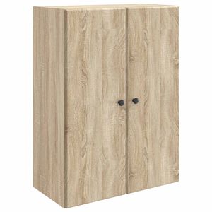 vidaXL Armoire Murale Ch&ecirc;ne Sonoma 66 x 34,5 x 90 cm Bois d'ing&eacute;nierie