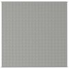 vidaXL Couverture lestée Gris 200x200 cm 13 kg Tissu