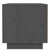 vidaXL Table de chevet Gris 40x34x35 cm Bois de pin solide
