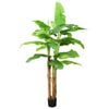 vidaXL Bananier artificiel avec pot 300 cm Vert